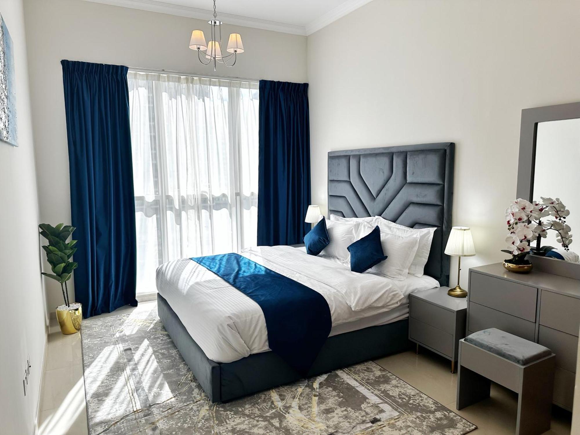 Dunya Tower Luxury And 2 Min Walk To Dubai Mall And Burj Khalifa In Heart Of Downtown Eksteriør bilde
