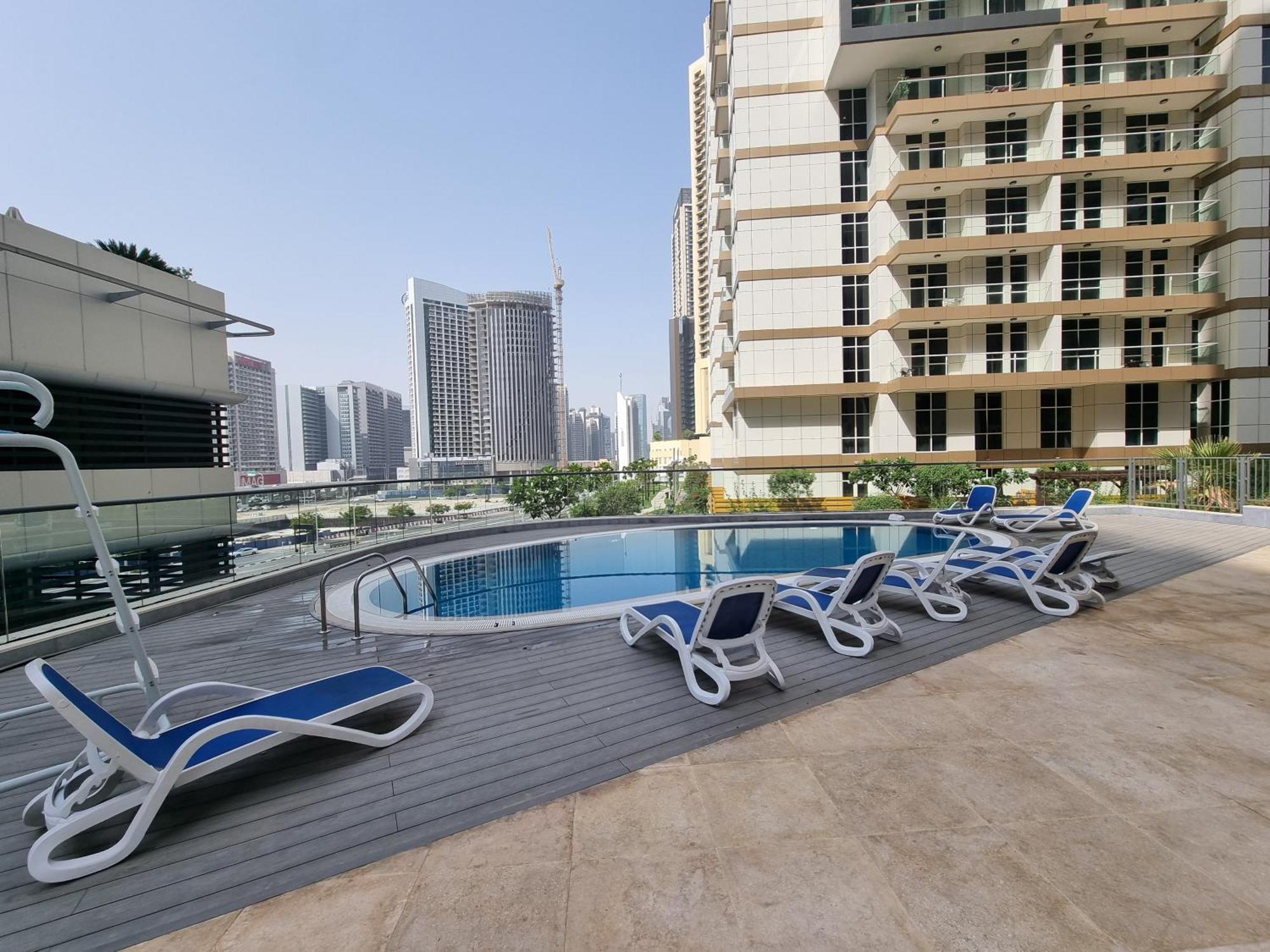 Dunya Tower Luxury And 2 Min Walk To Dubai Mall And Burj Khalifa In Heart Of Downtown Eksteriør bilde