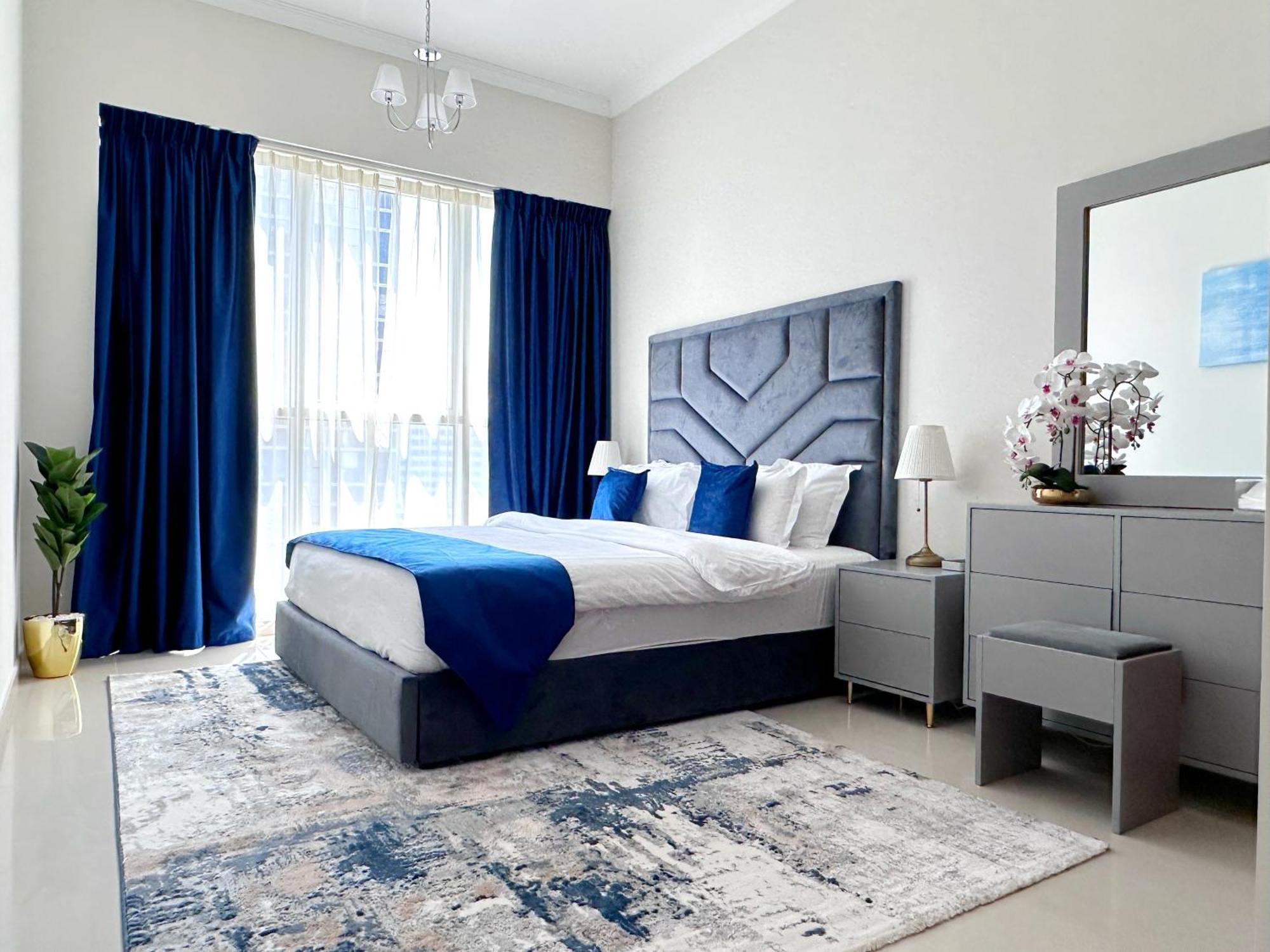 Dunya Tower Luxury And 2 Min Walk To Dubai Mall And Burj Khalifa In Heart Of Downtown Eksteriør bilde