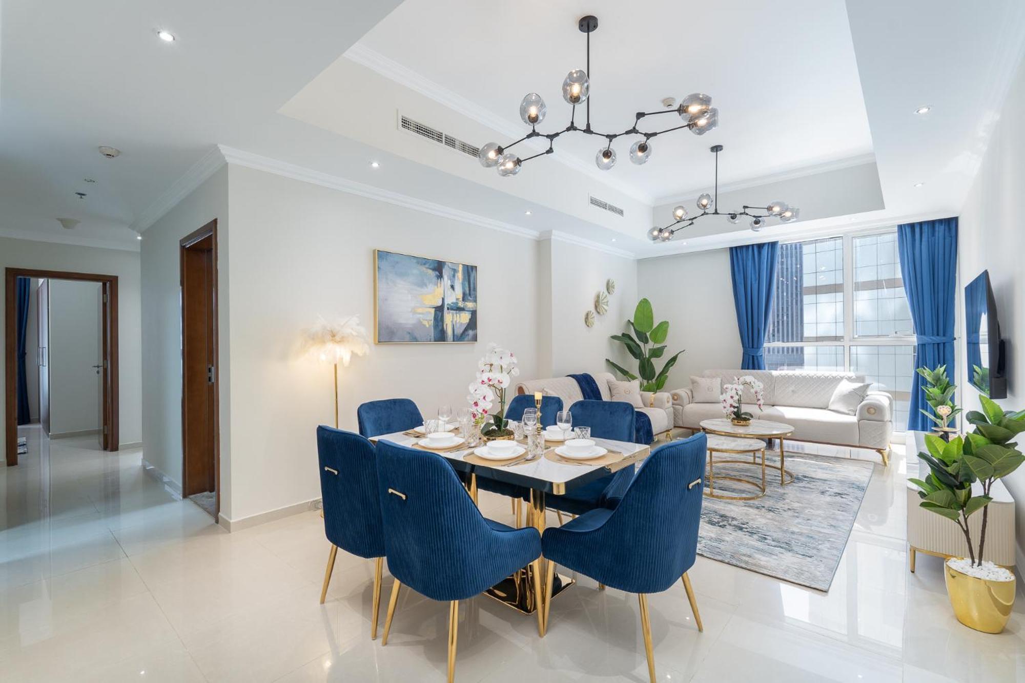 Dunya Tower Luxury And 2 Min Walk To Dubai Mall And Burj Khalifa In Heart Of Downtown Eksteriør bilde