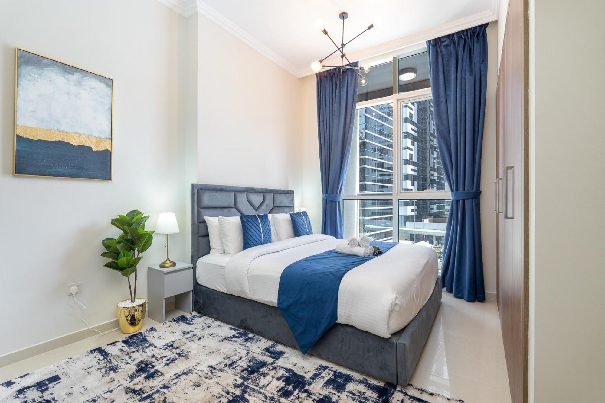 Dunya Tower Luxury And 2 Min Walk To Dubai Mall And Burj Khalifa In Heart Of Downtown Eksteriør bilde