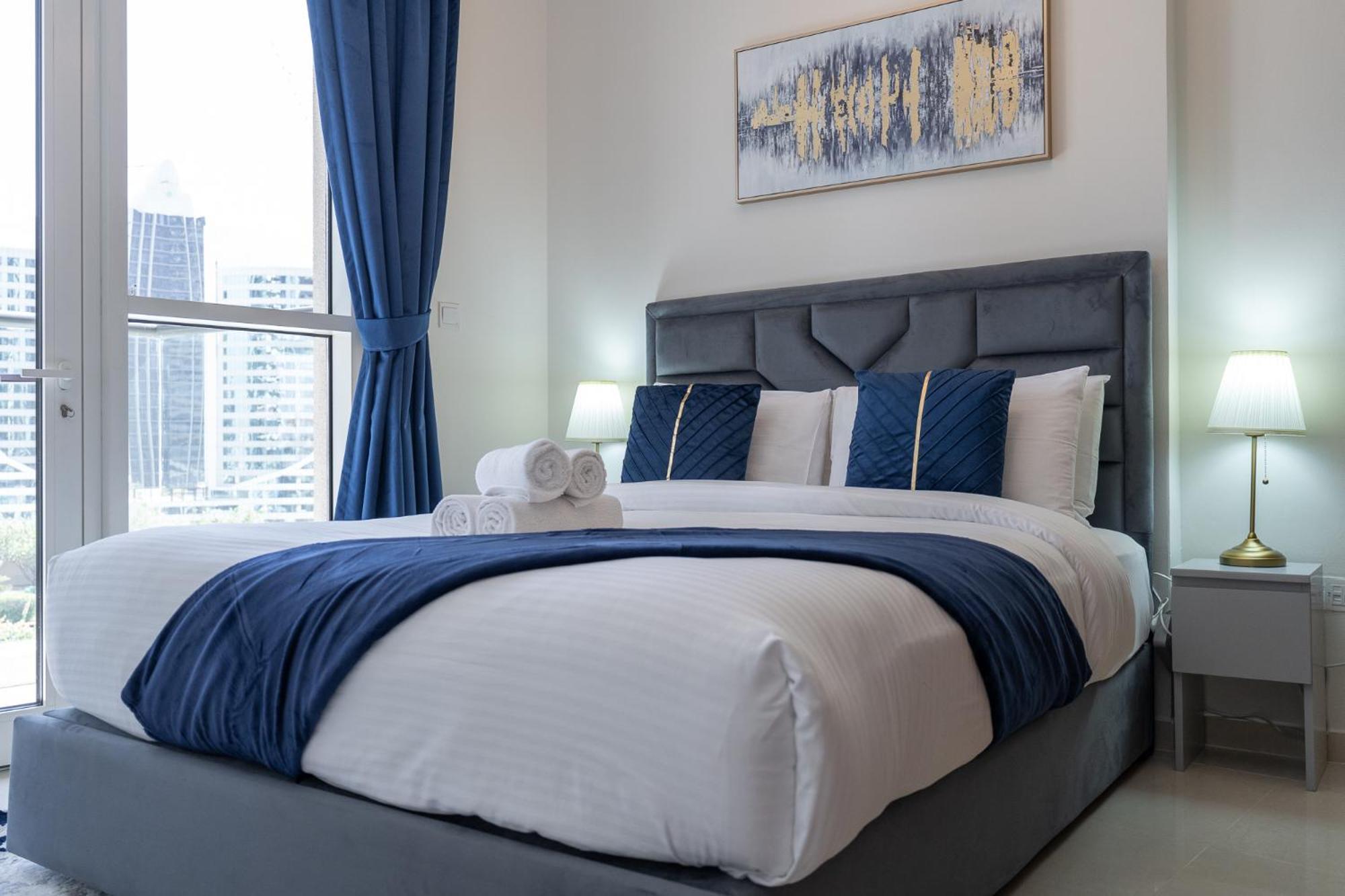 Dunya Tower Luxury And 2 Min Walk To Dubai Mall And Burj Khalifa In Heart Of Downtown Eksteriør bilde