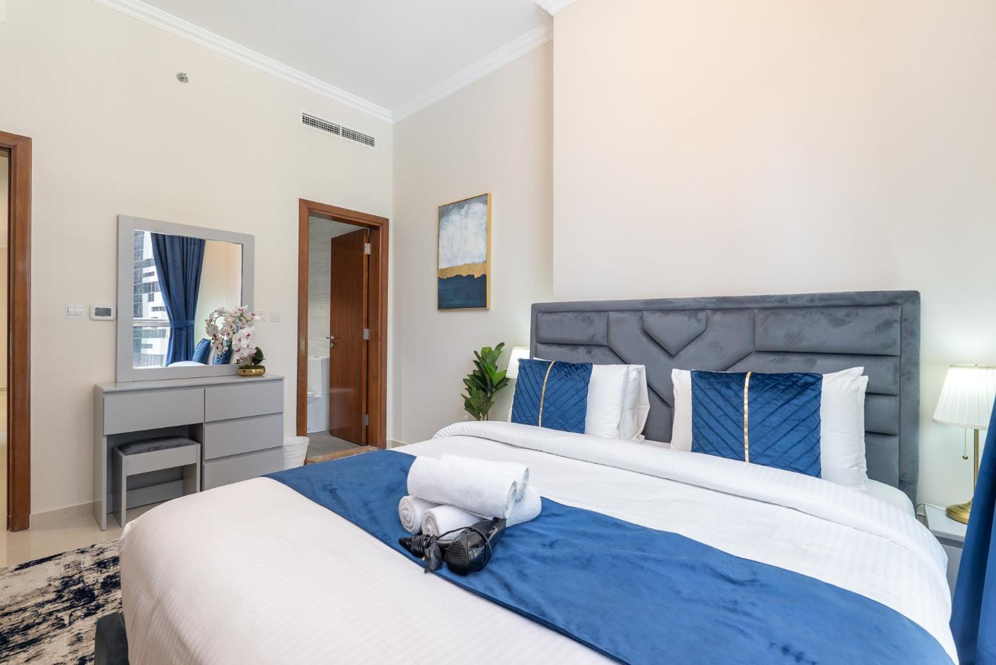 Dunya Tower Luxury And 2 Min Walk To Dubai Mall And Burj Khalifa In Heart Of Downtown Eksteriør bilde