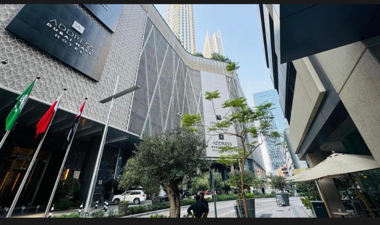 Dunya Tower Luxury And 2 Min Walk To Dubai Mall And Burj Khalifa In Heart Of Downtown Eksteriør bilde
