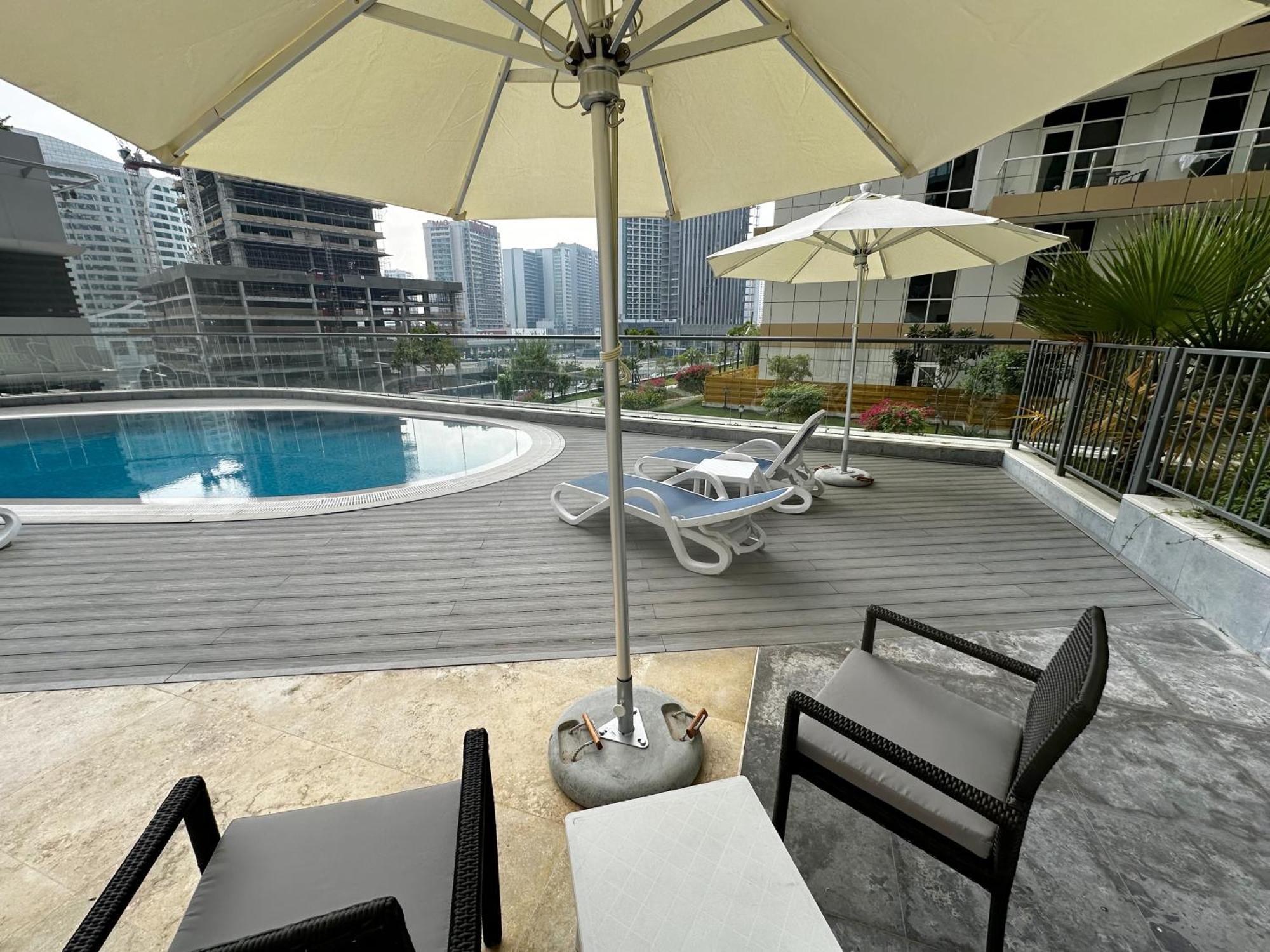 Dunya Tower Luxury And 2 Min Walk To Dubai Mall And Burj Khalifa In Heart Of Downtown Eksteriør bilde